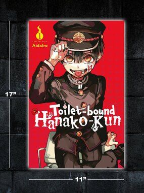 Toilet-Bound Hanako-Kun Vol 1 manga poster - 11x17 wall art print merch anime